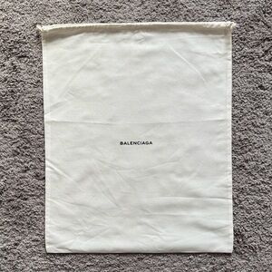 Balenciaga Dustbag White/Black